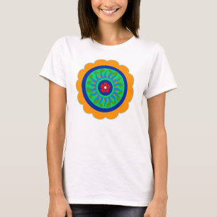 Hex Sign-Blume T-Shirt