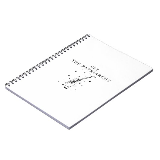 Hex the Patriarchy Notizblock (Linke Seite)