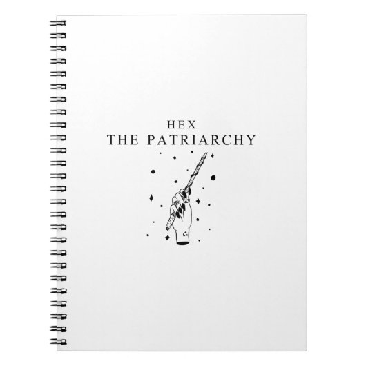 Hex the Patriarchy Notizblock (Vorderseite)