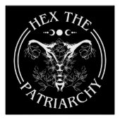 Hex the Patriarchy Poster (Vorderseite)