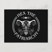 Hex the Patriarchy Postkarte (Vorderseite)