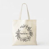 Hex the Patriarchy Tote Bag Tragetasche (Rückseite)