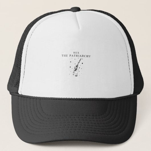 Hex the Patriarchy Truckerkappe (Vorderseite)