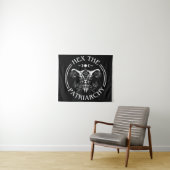 Hex the Patriarchy Wandteppich (Beispiel (Horizontal))