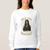 Hex the Patriarchy – Wiccan Witch Illustration  Sweatshirt (Vorderseite)