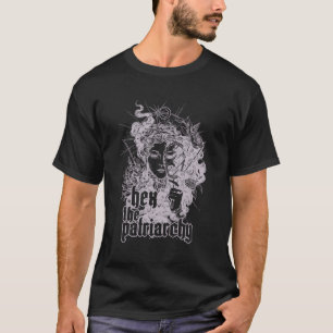 Hex the Patriarchy Witchy Feminism Pagan T-Shirt