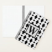 Hex Tile Print Monogram Bulgram Journal Notizblock (Innen)