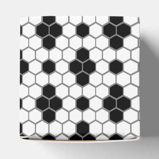 Hex Tile Print Monogram Fevor Box Geschenkschachtel (Oben)