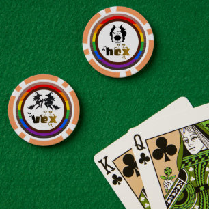 Hex. Vex. Körperpositive und vielfältige Hexen Pokerchips