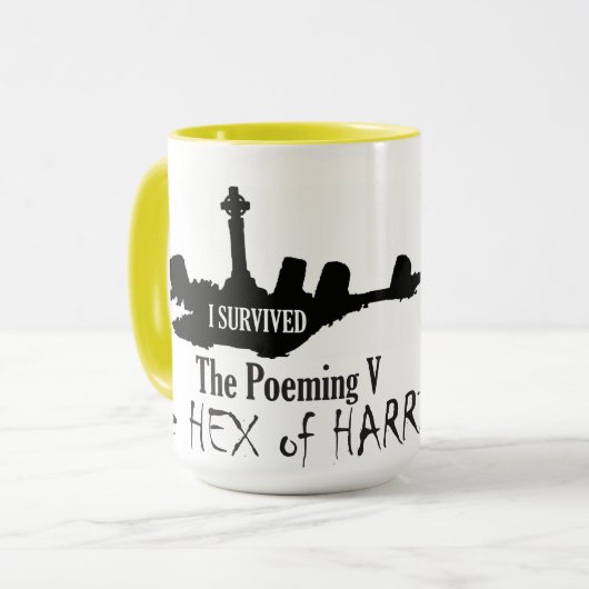 Hex von Harris Tasse mit BEIDE LOGOS! (Vorderseite Links)