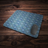 Hexa-Dreiecke-Yantra-Blätter (neue Fassung) Mousepad