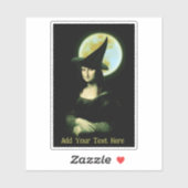 Hexa Mona Lisa Halloween Aufkleber (Blatt)