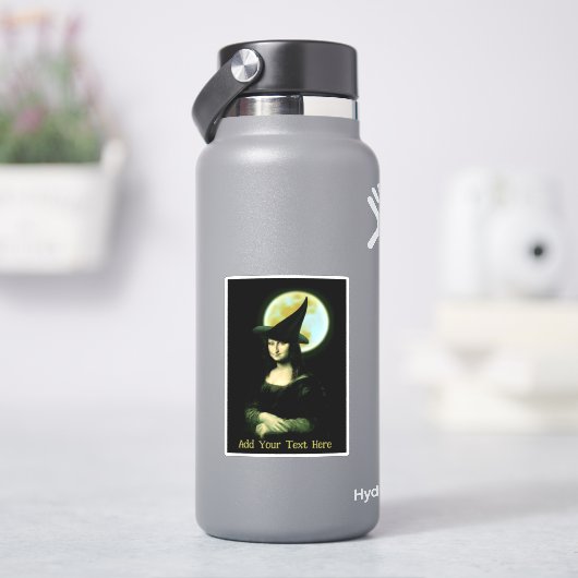 Hexa Mona Lisa Halloween Aufkleber (HydroFlask)