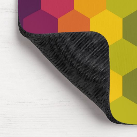 Hexa Sunset Fade Mouse pad Mousepad (Ecke)