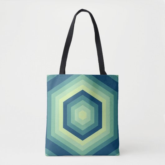 Hexa Wave Dreamscape Tasche (Vorderseite)