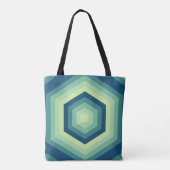 Hexa Wave Dreamscape Tasche (Rückseite)