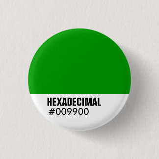HEXADECIMAL-Farbvorlage Button