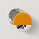 HEXADECIMAL-Farbvorlage - Maßgeschneiderte Button (Vorne & Hinten)