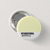 HEXADECIMAL-Farbvorlage - Maßgeschneiderte Button (Vorne & Hinten)