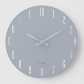 Hexadecimal Geek (Narrow) Große Wanduhr (Vorderseite)