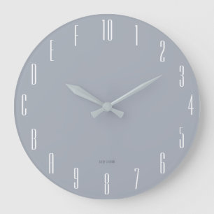 Hexadecimal Geek (Narrow) Große Wanduhr