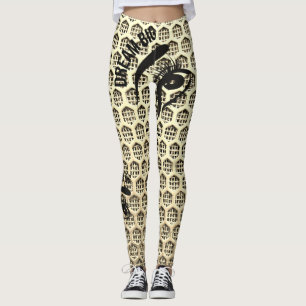 HexaFlow Mesh-Leggings - fett in Gelb Leggings