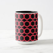 HexaGlow Zweifarbige Tasse (VorderseiteRechts)