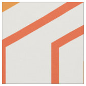 Hexagon abstract geometrical pattern in orange and stoff (Nahaufnahme)