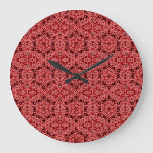 Hexagon auf roter Uhr (Vorderseite)