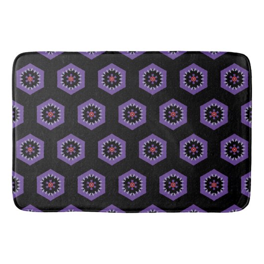 Hexagon Badematte (Vorderseite)