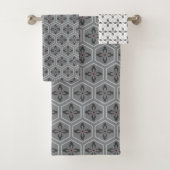 Hexagon Badhandtuch Set (Insitu)