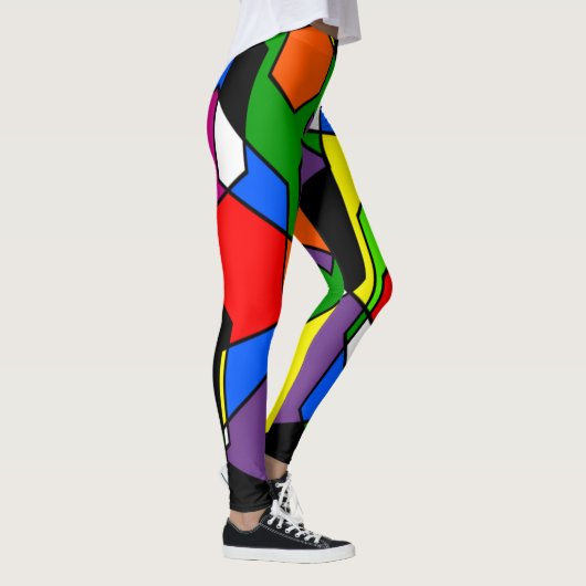 Hexagon Bauhaus Leggings (Rechts)