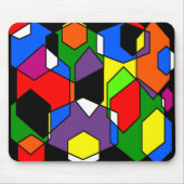 Hexagon Bauhaus Mousepad (Vorne)
