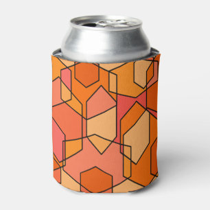 Hexagon Bauhaus - Orange Dosenkühler