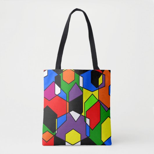 Hexagon Bauhaus Tasche (Vorderseite)