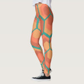 Hexagon-Blume Leggings (Links)