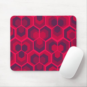 Hexagon-Blume Mousepad