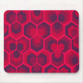 Hexagon-Blume Mousepad (Vorne)