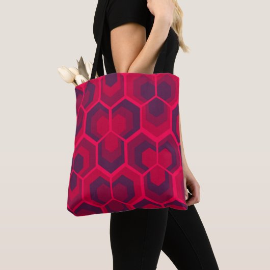 Hexagon-Blume Tasche (Von Nahem)