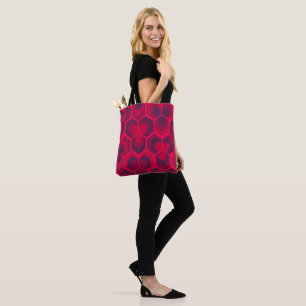 Hexagon-Blume Tasche