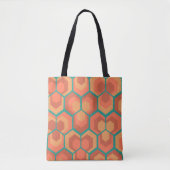 Hexagon-Blume Tasche (Vorderseite)
