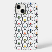 Hexagon Chains Case-Mate iPhone Hülle (Rückseite)