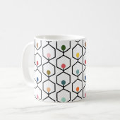 Hexagon Chains Coffee Tasse (Vorderseite Links)
