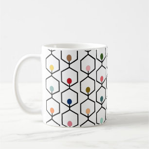 Hexagon Chains Coffee Tasse