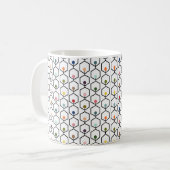 Hexagon Chains Kaffeetasse (Vorderseite Links)