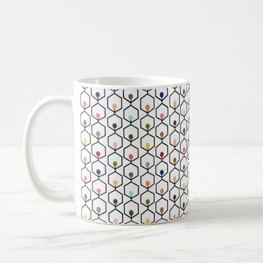 Hexagon Chains Kaffeetasse (Links)