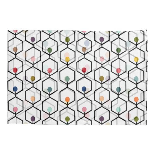 Hexagon Chains Kissenbezug (Rückseite)