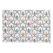 Hexagon Chains Kissenbezug (Vorderseite)