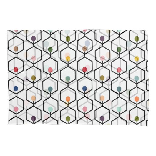 Hexagon Chains Kissenbezug (Vorderseite)