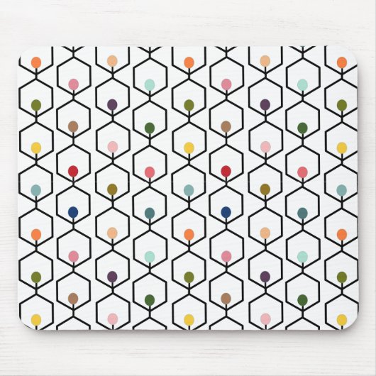 Hexagon Chains Mousepad (Vorne)